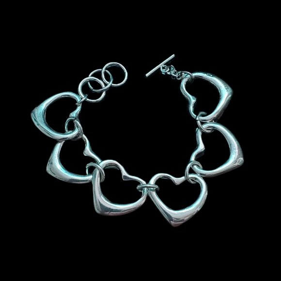 Vintage Tiffany & Co .925 Silver Women Bracelet - Picture 5 of 6